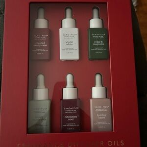 SAND + FOG Fragrance Diffuser Oils Set - Red, White, Green